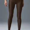 High-Waist Airlift Legging – Espresso