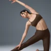 High-Waist Airlift Legging – Espresso