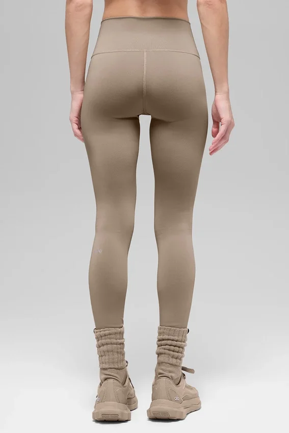 High-Waist Airlift Legging – Gravel