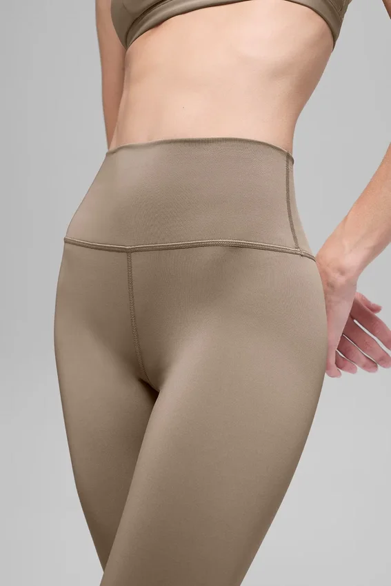 High-Waist Airlift Legging – Gravel