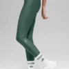 High-Waist Airlift Legging – kløvergrønn