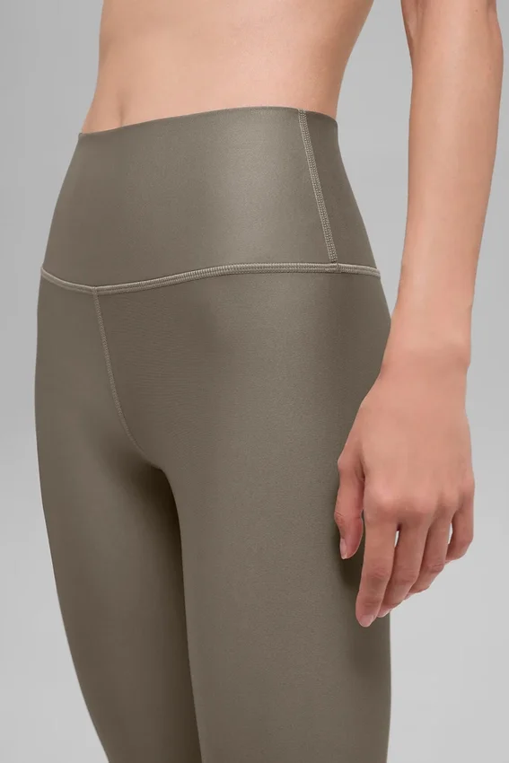 High-Waist Airlift Legging – Light Cocoa