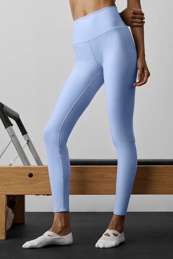 High-Waist Airlift Legging – Light Provence Blue
