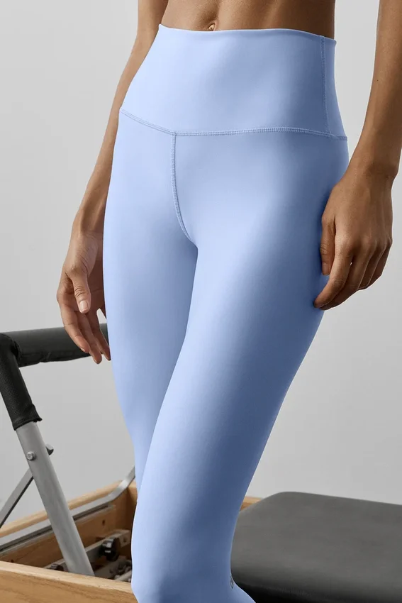 High-Waist Airlift Legging – Light Provence Blue