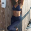 High-Waist Airlift Legging – Navy