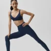 High-Waist Airlift Legging – Navy