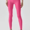 High-Waist Airlift Legging – Paradise Pink