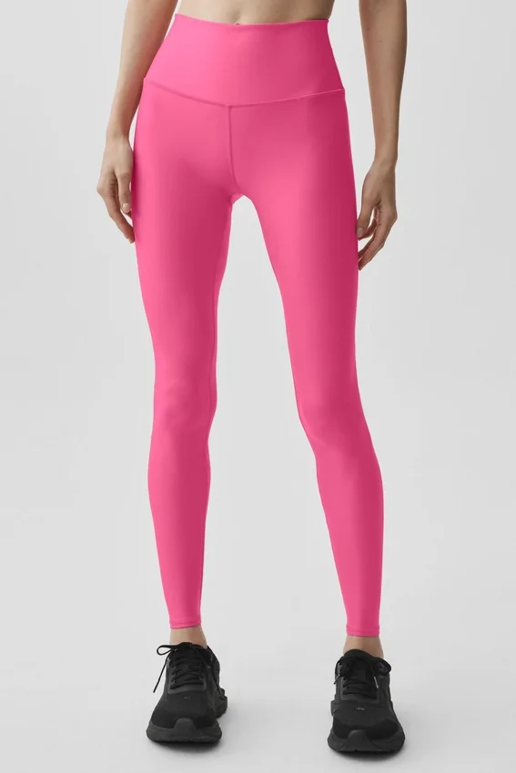 High-Waist Airlift Legging – Paradise Pink