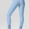 High-Waist Airlift Legging – Seashell Blue