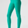 High-Waist Airlift Legging – Spruce Green