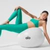 High-Waist Airlift Legging – Spruce Green