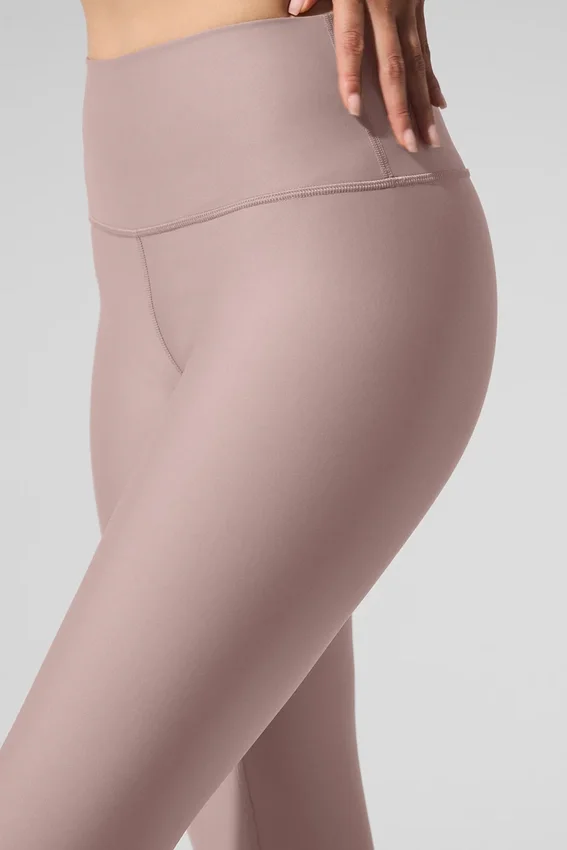 High-Waist Airlift Legging – taupe