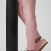 High-Waist Airlift Legging – Vintage Pink