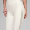 High-Waist Airlift Mesh Infatuation Tights – Ivory