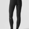 High-Waist Airlift Sleek Legging – svart