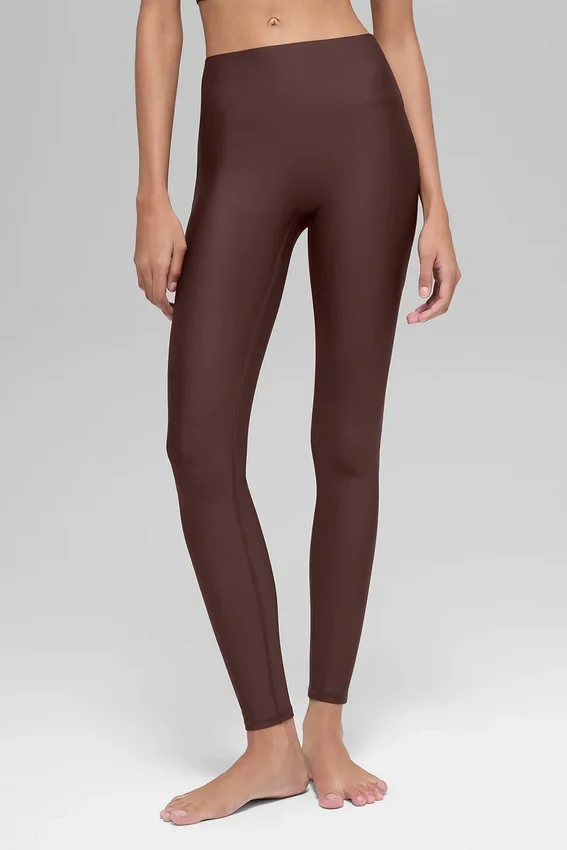 High-Waist Airlift Sleek Tight – Brownstone