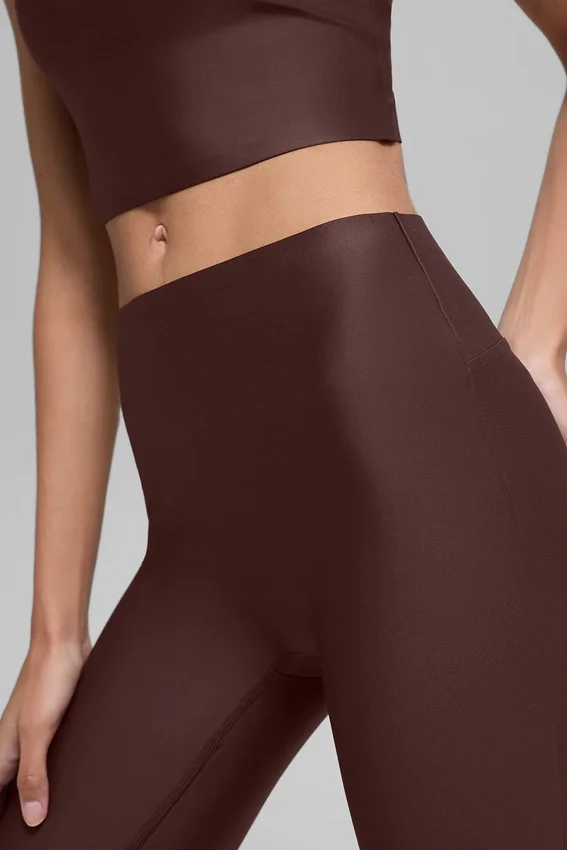 High-Waist Airlift Sleek Tight – Brownstone