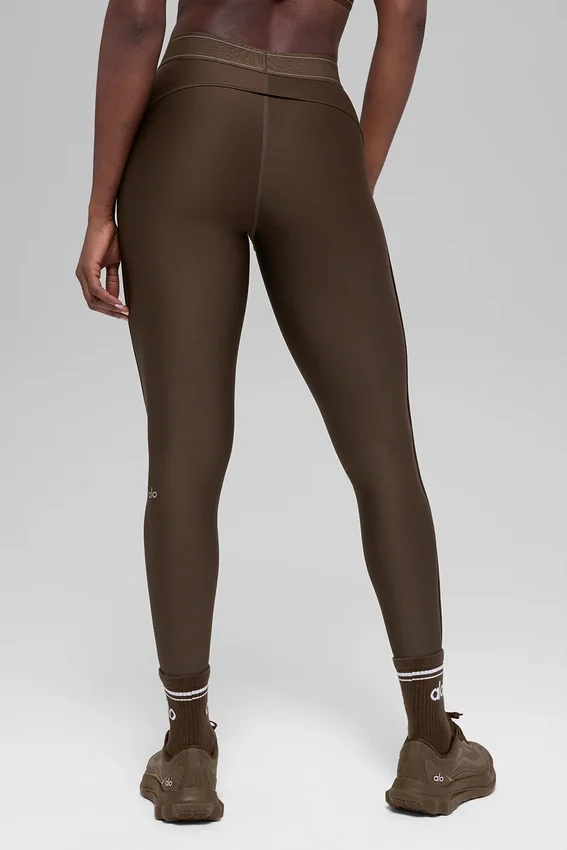 High-Waist Airlift Suit Up Tights – Espresso