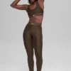High-Waist Airlift Suit Up Tights – Espresso
