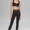 High-Waist Airlift Tights – svart/hvit