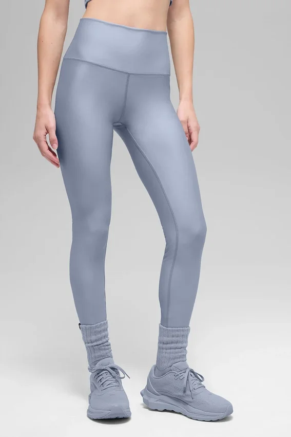 High-Waist Airlift Tights – «Winter Frost»