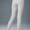High-Waist Alosoft Lounge Tights – Athletic Heather Grey