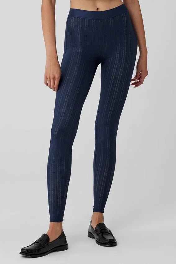 High-Waist Euphoria Tights – Navy