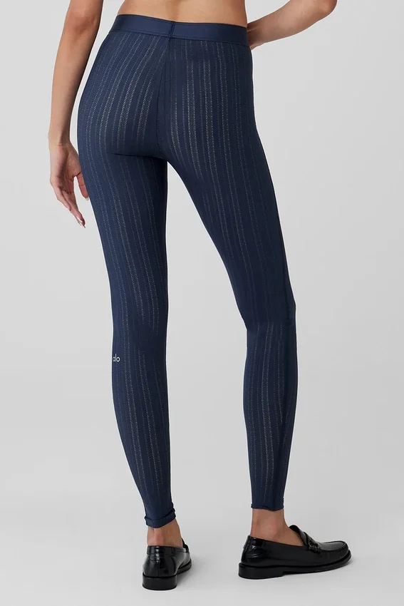 High-Waist Euphoria Tights – Navy