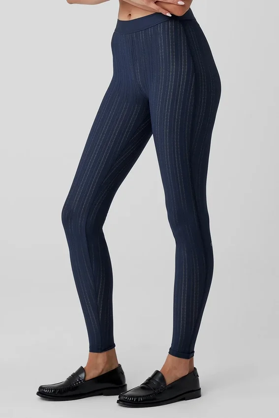 High-Waist Euphoria Tights – Navy