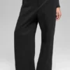 High-Waist Joggebukser – svart