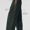 High-Waist Origin Track Pant – kullgrønn