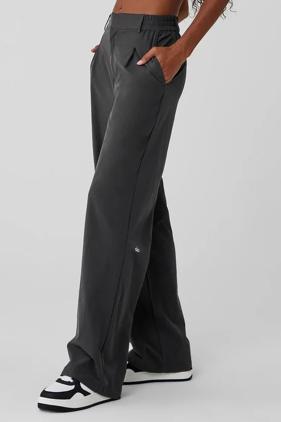 High-Waist Pursuit Trouser – antrasitt