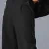 High-Waist Pursuit Trouser (Long) – svart
