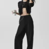 High-Waist Pursuit Trouser (Regular) – Svart