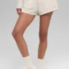 High-Waist Socialite Shorts – Bone