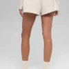 High-Waist Socialite Shorts – Bone