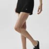 High-Waist Sunlit Shorts – svart