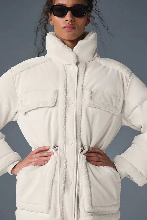 Ice Breaker-pufferjakke – Ivory