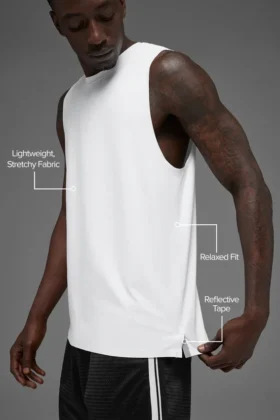 Idol Muscle Tank – hvit