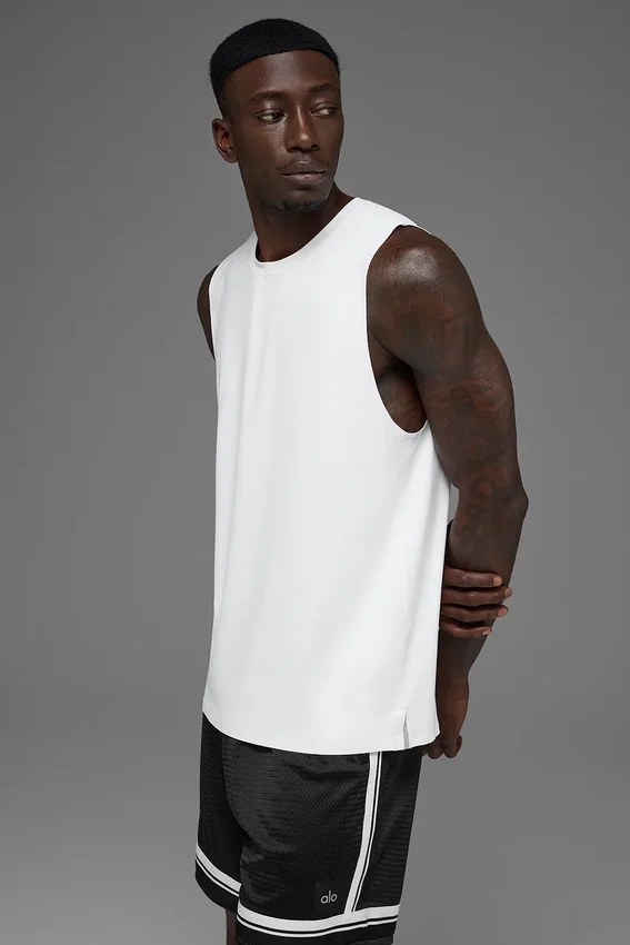 Idol Muscle Tank – hvit