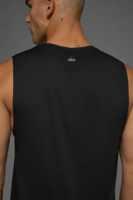 Idol Muscle Tank – svart