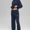 Joggebukser i ull og kashmir fra New Class – Navy