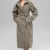 Journey-trenchcoat – lys kakao
