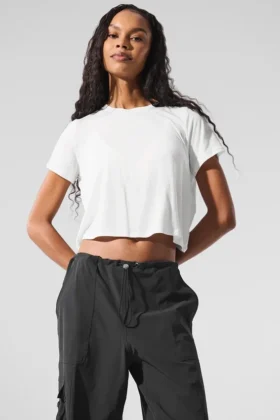 Kort All Day-Shorts – hvit