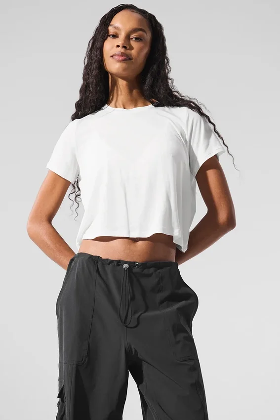 Kort All Day-Shorts – hvit