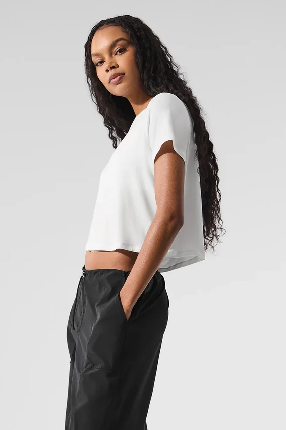 Kort All Day-Shorts – hvit