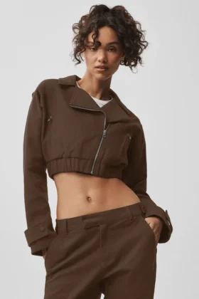 Kort Cosmopolitan-jakke – Espresso