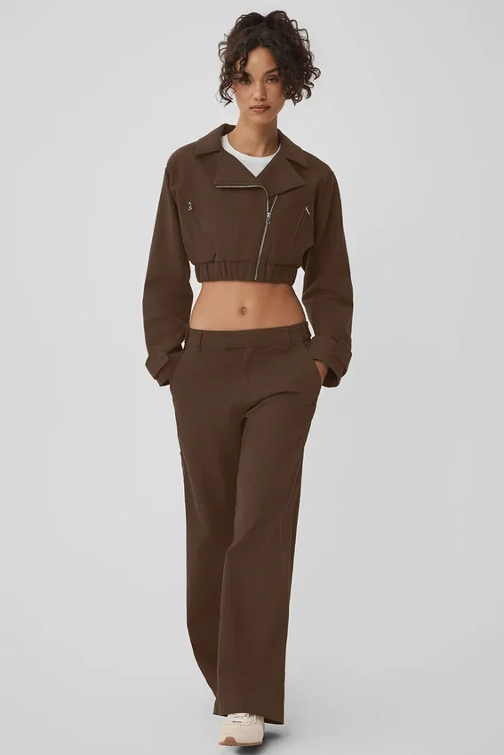 Kort Cosmopolitan-jakke – Espresso