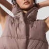Kort Gold Rush-puffervest – sopp