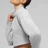 Kort Serenity-overtrekk – Athletic Heather Grey